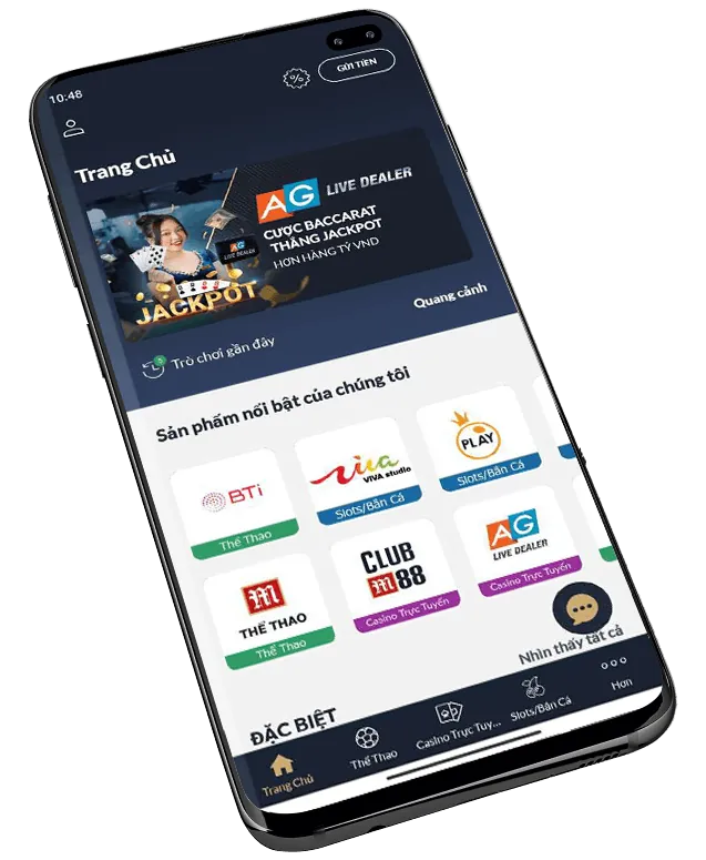 Đa dạng trò chơi casino tại 55vin web